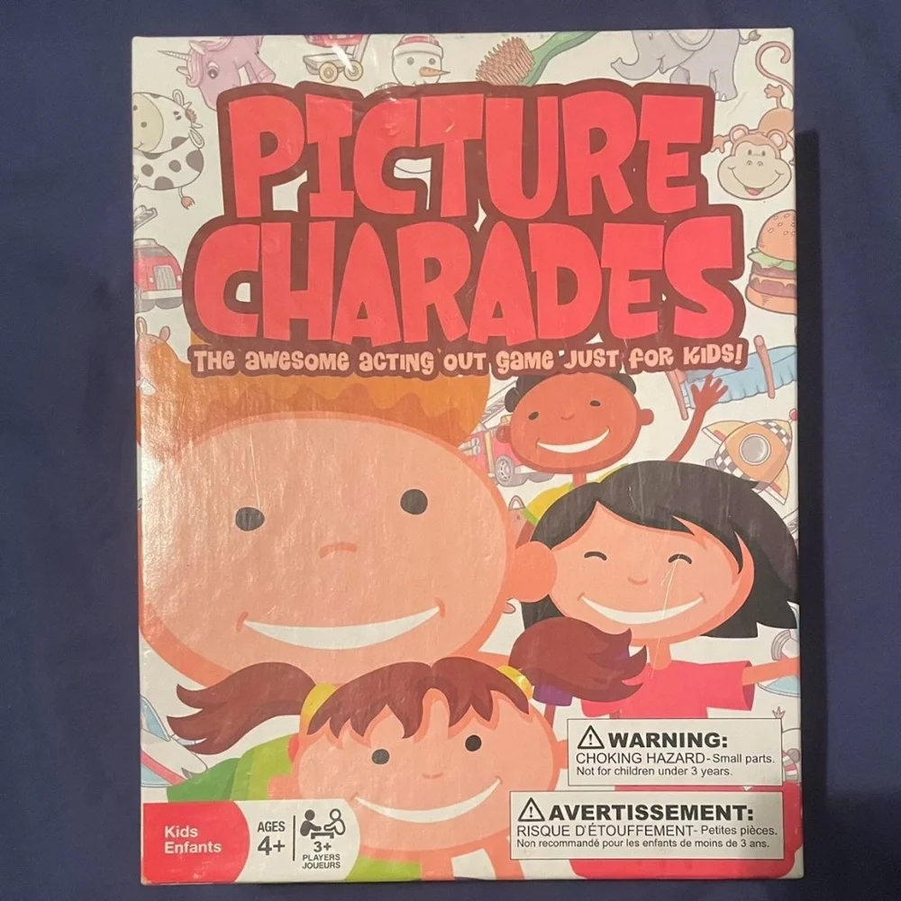 Picture Charades Game for Kids • Family Game Night • Sleepover